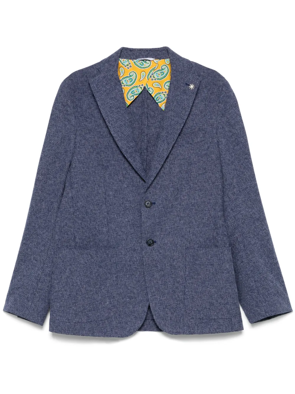 single-breasted blazer