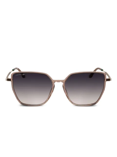 Lacoste geometric-frame sunglasses