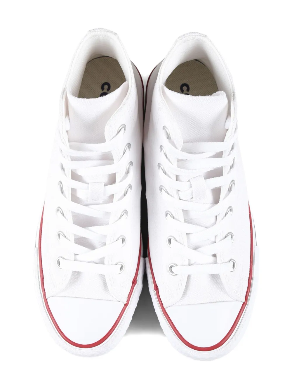Shop Converse Chuck Taylor Platform Sneakers In White