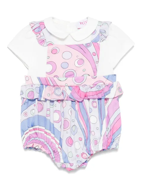 PUCCI Junior body con estampado gráfico