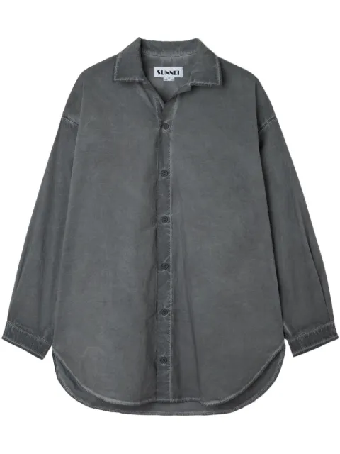 Sunnei garment-dyed shirt