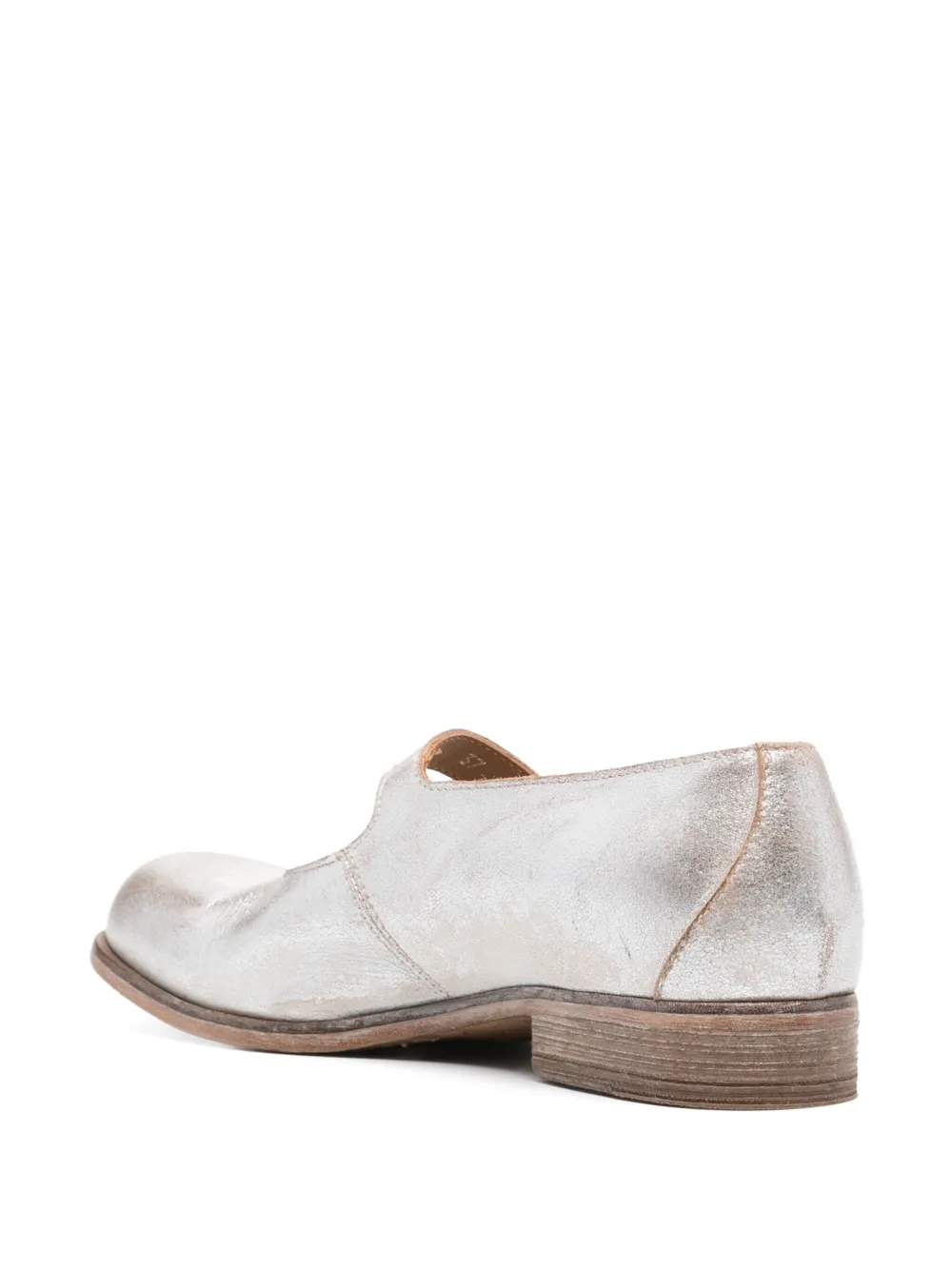 Moma Pigalle flats Silver