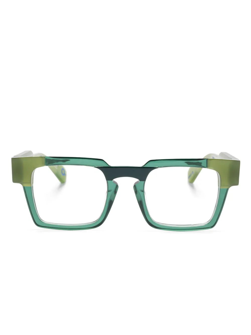 Etnia Barcelona Bril met vierkant montuur Groen