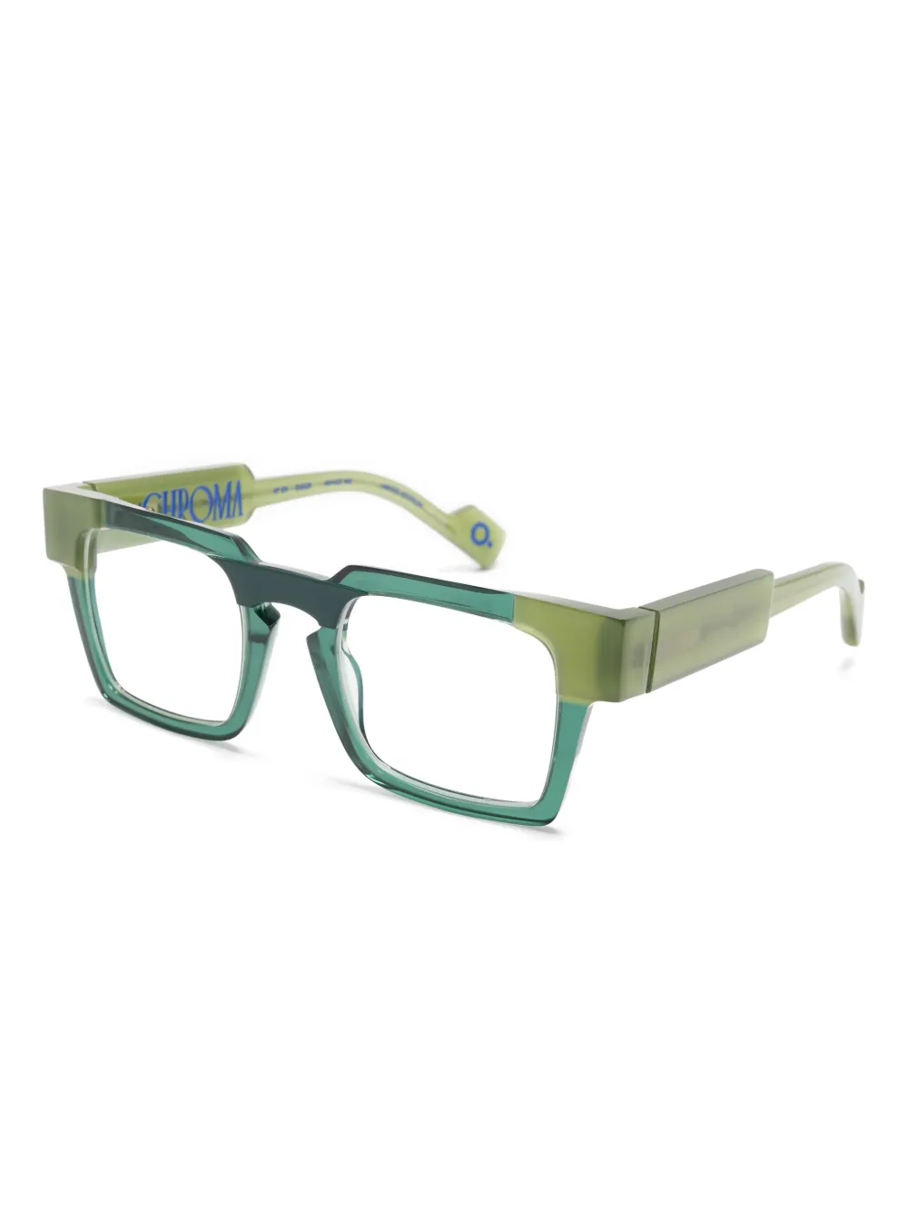 Etnia Barcelona Bril met vierkant montuur Groen