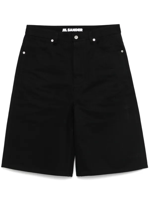 Jil Sander デニムショーツ | ブラック | FARFETCH JP