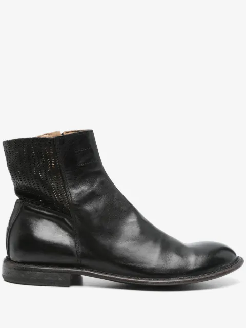 Moma leather ankle boots 