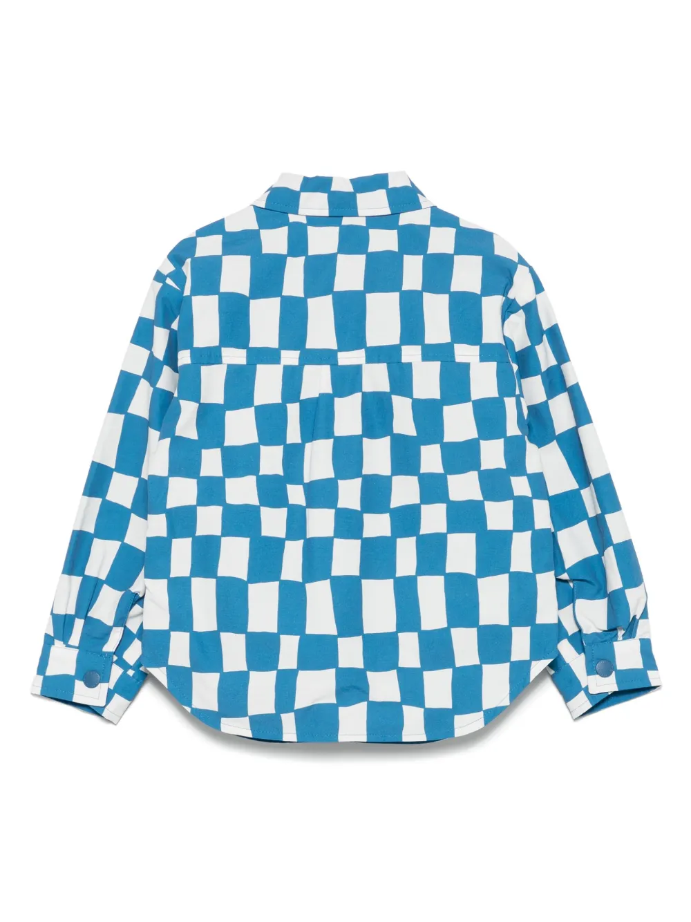 Stella McCartney Kids Geruit jack Blauw
