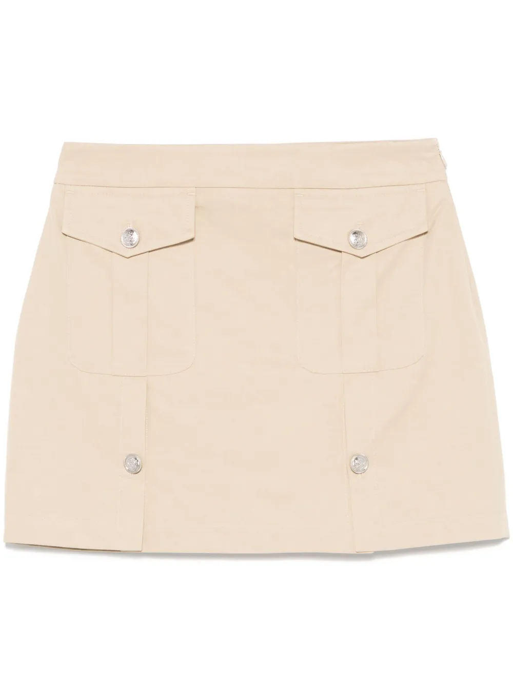 LIU JO Mini-rok met verstelbare splitten Beige