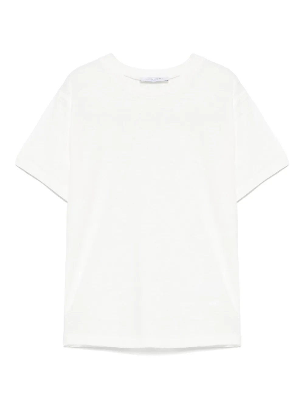 Paolo Pecora Kids Camiseta com textura irregular | Branco | Image 1