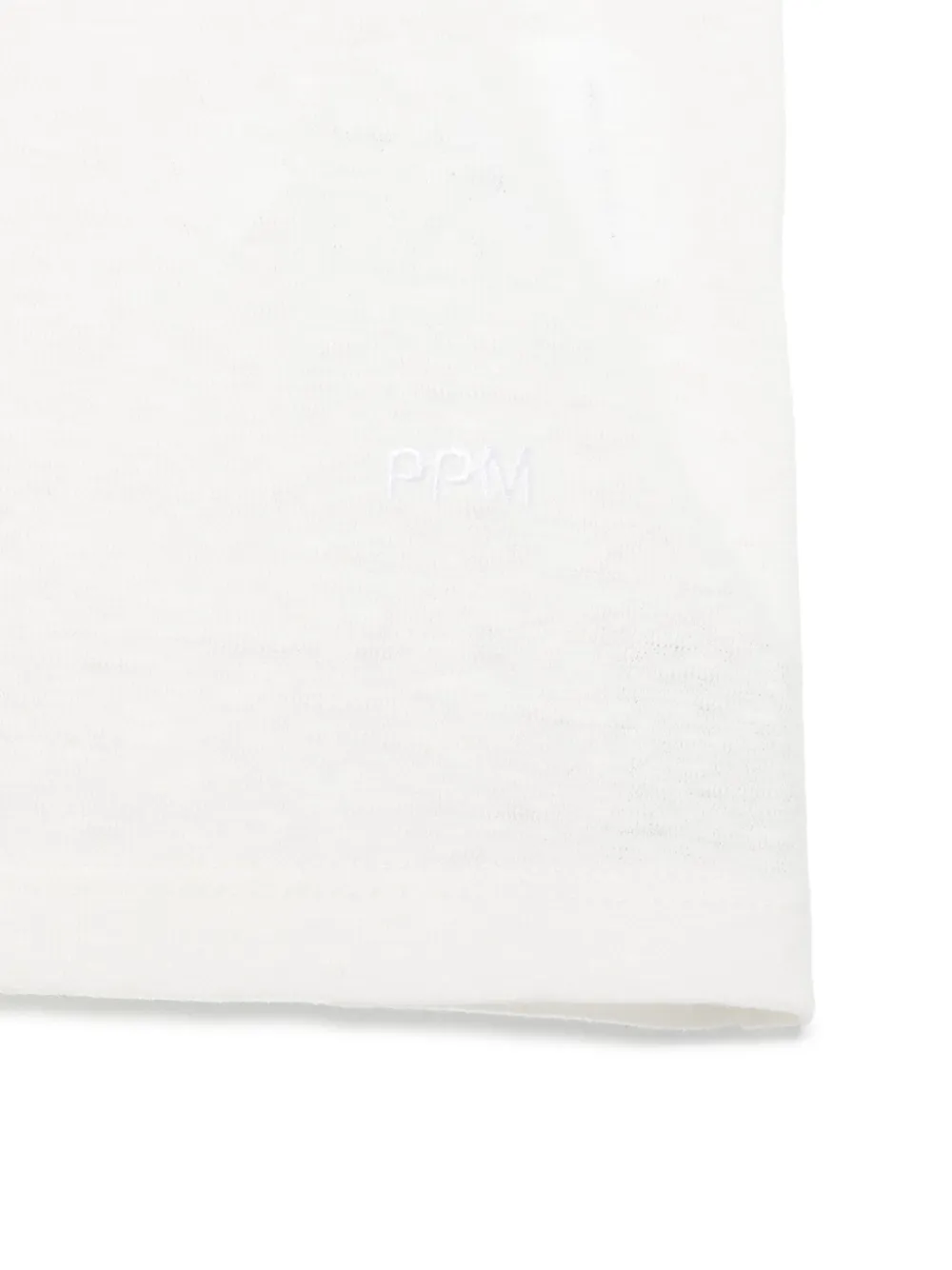 Paolo Pecora Kids T-shirt met slub-textuur Wit