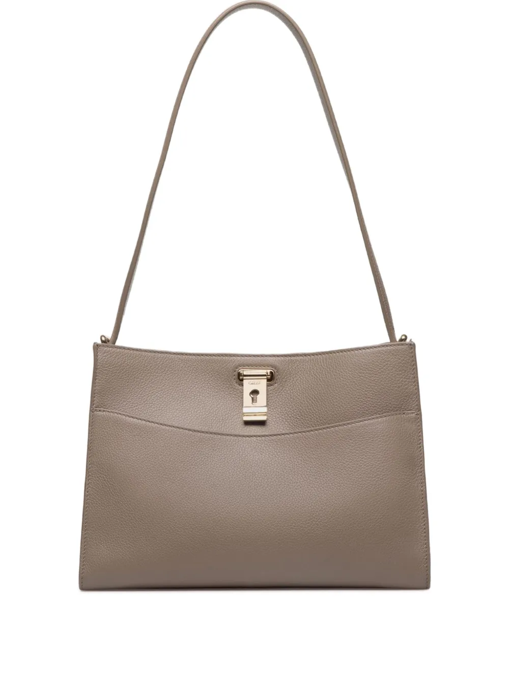 Bally Lock Me schoudertas Beige