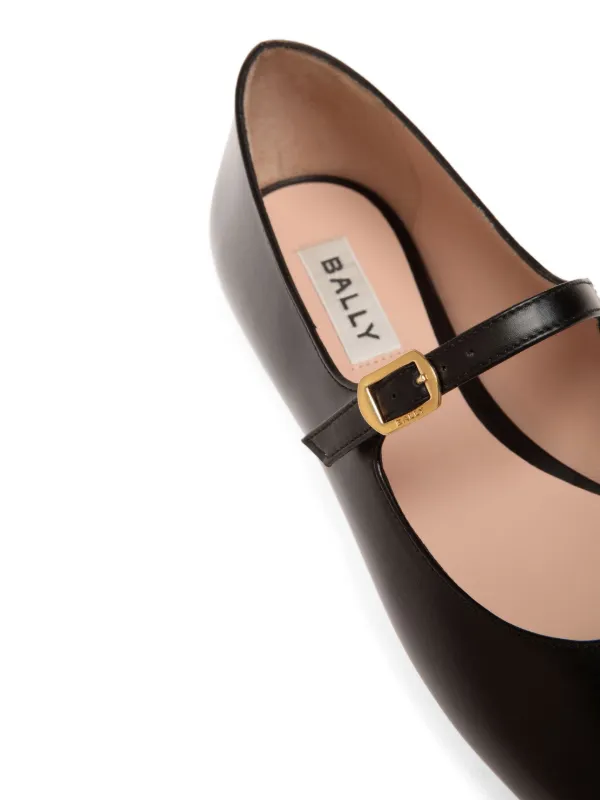 【関税込み】Bally ブラック Ballyrina フラットシューズ Bally Ballyrina フラットシューズ | ブラック | FARFETCH JP