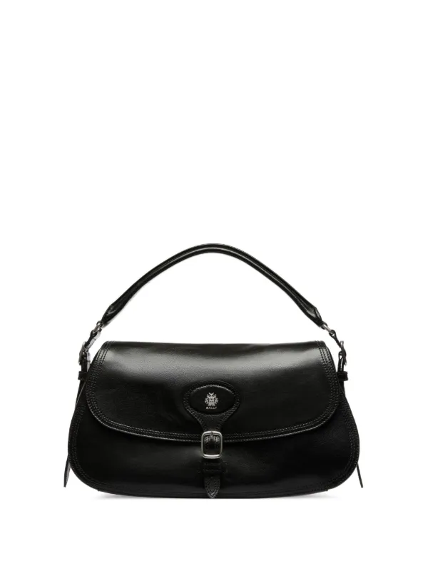 【Bally】SW Beckett レザーショルダーバッグ Bally Beckett ショルダーバッグ | ブラック | FARFETCH JP