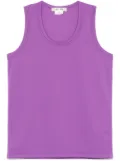 Comme Des Garçons jersey tank top - Purple