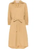 Marni poplin midi dress - Brown