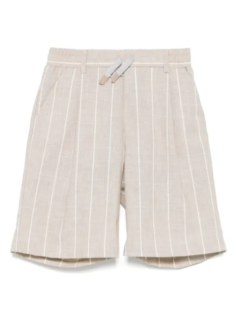 Eleventy Kids striped shorts 