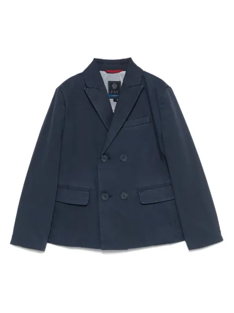 Fay Kids Blazer com abotoamento duplo