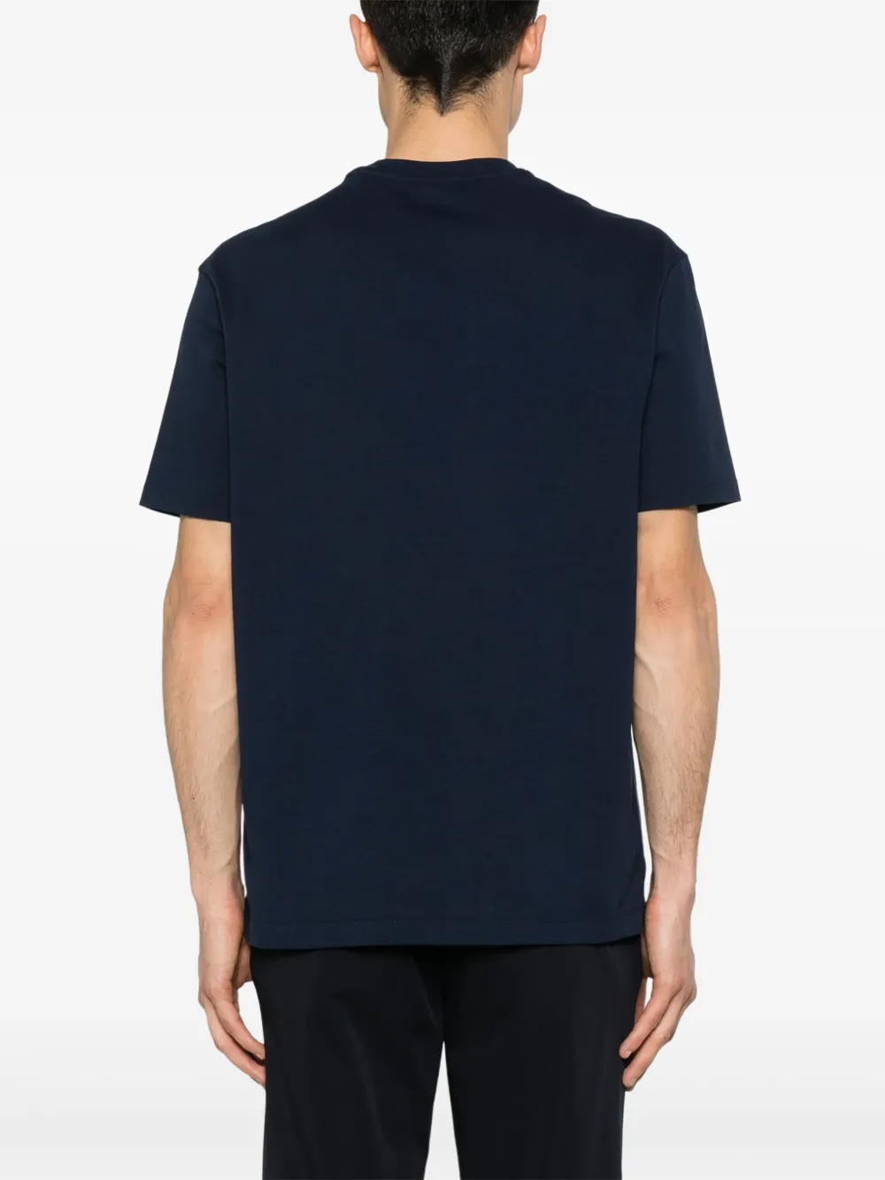 Paul & Shark T-shirt met geborduurd logo Blauw