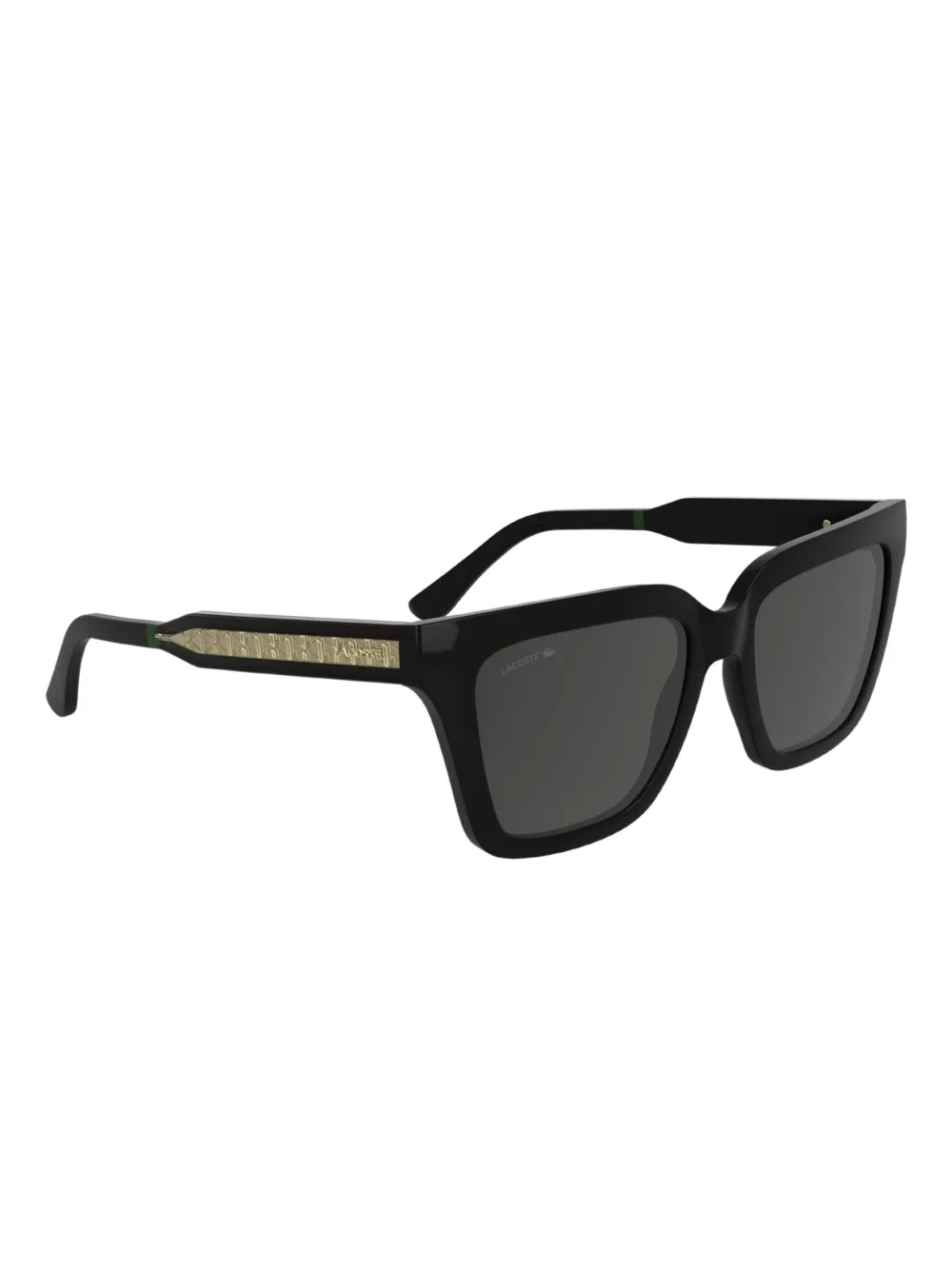 Lacoste Zonnebril met vierkant montuur - Zwart