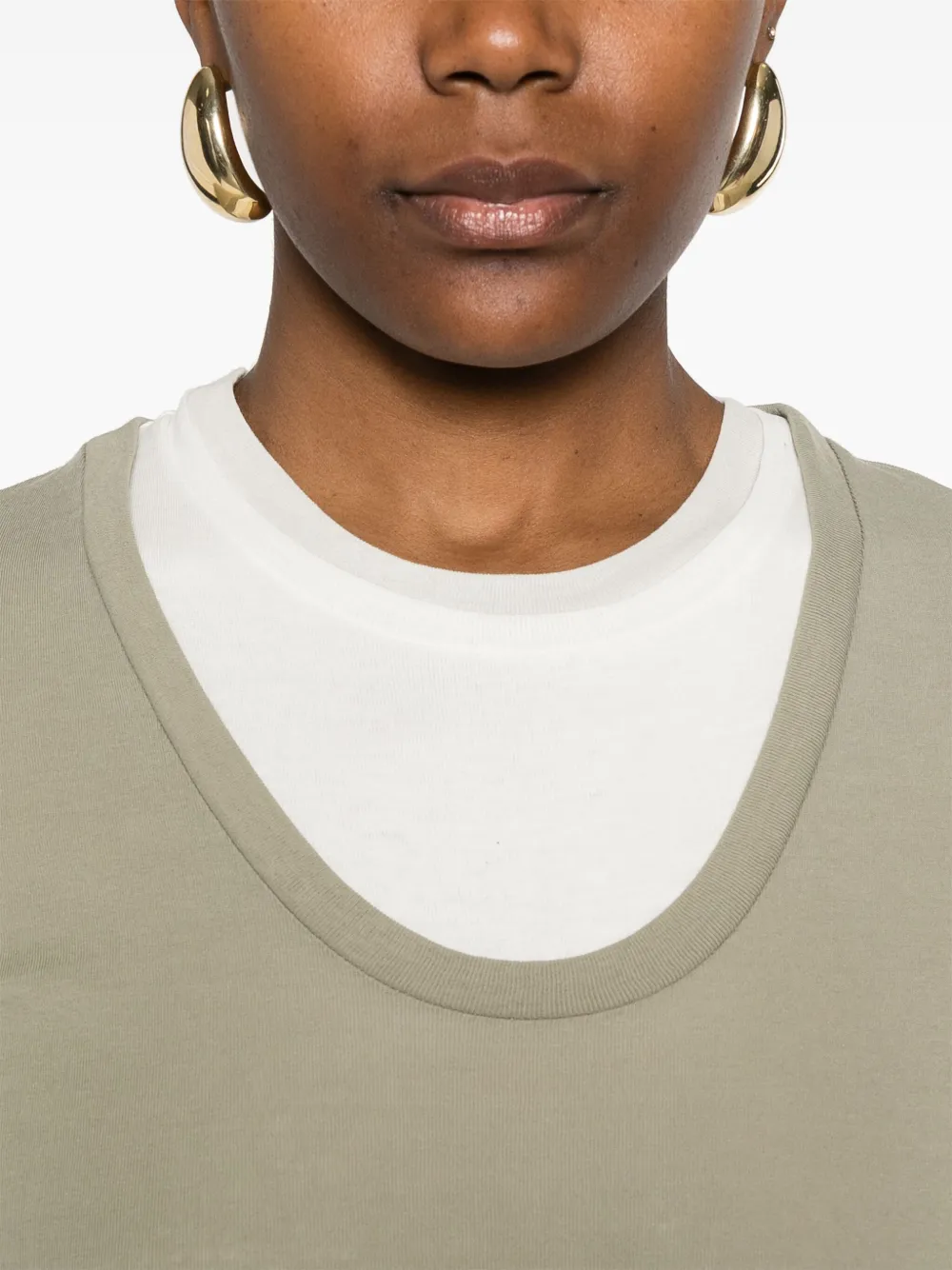 Jil Sander Drie katoenen midi-jurken Groen