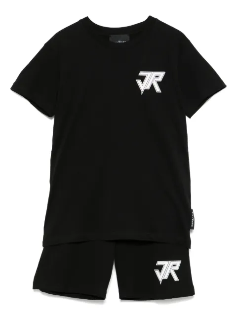 John Richmond Junior logo-print shorts set (set of two)