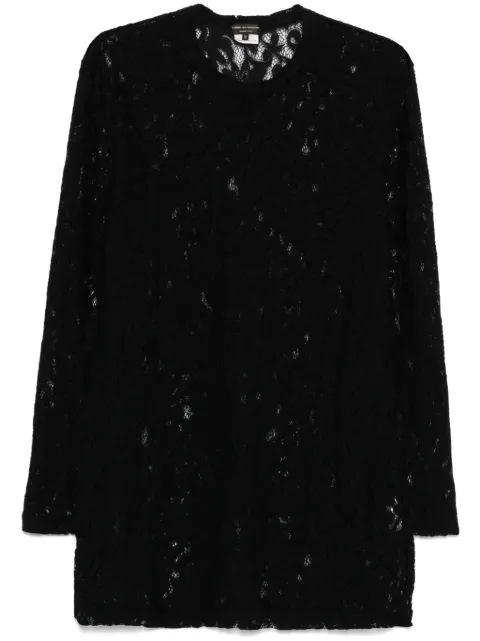 Comme des Garçons Homme Plus lace T-shirt