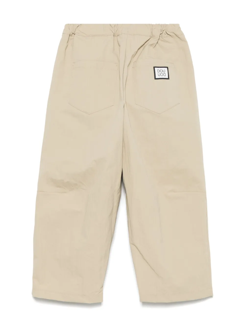 Douuod Kids Broek met logopatch Beige