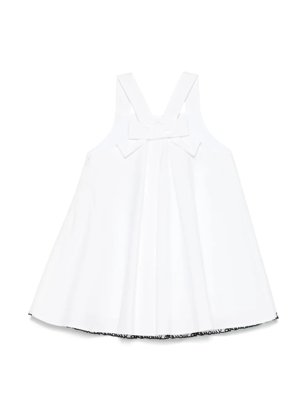 Simonetta logo-embroidered dress | Girls Party & Special Occasion Dresses | Image 2