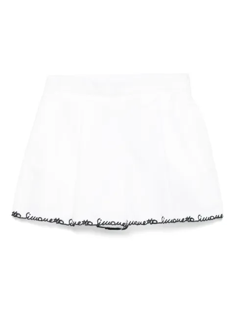 Simonetta shorts con logo bordado