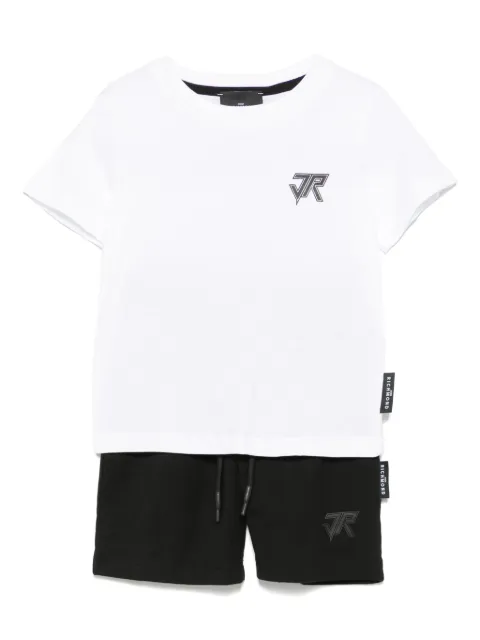 John Richmond Junior logo-print shorts set (set of two)