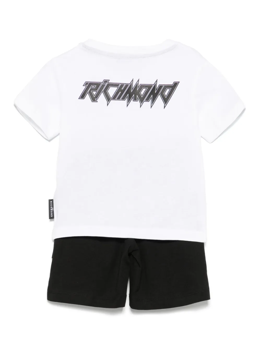 John Richmond Junior Shorts mit Logo-Print (2er-Set) | Kurze Sets | Image 2