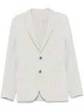 LUIGI BIANCHI MANTOVA cotton blazer - Grey