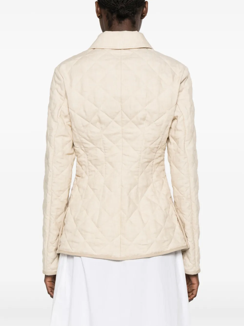 Shop Moncler Uzes Jacket In Neutrals