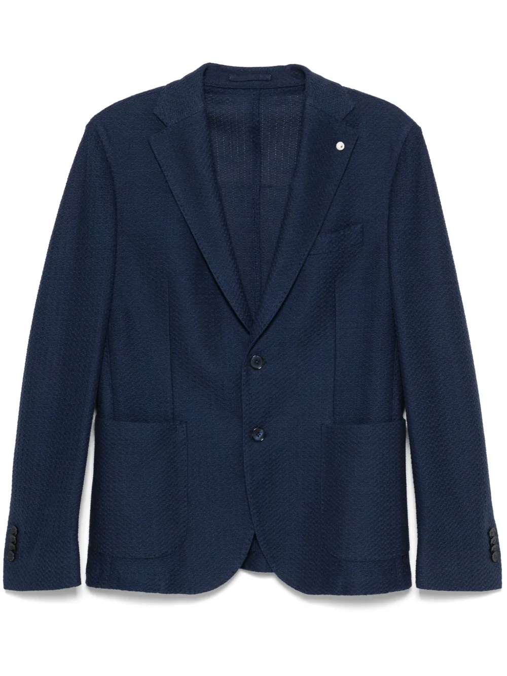 single-breasted blazer