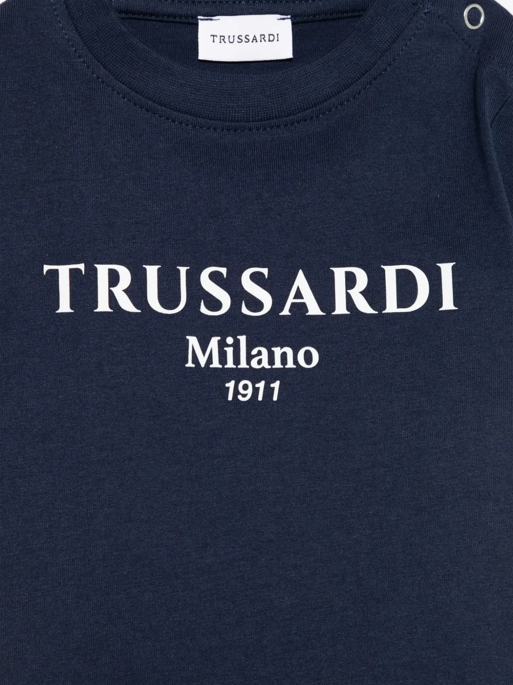 TRUSSARDI JUNIOR T-shirt met logoprint Blauw