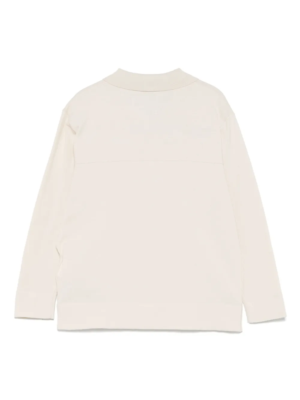 Paolo Pecora Kids Gebreid shirt Beige