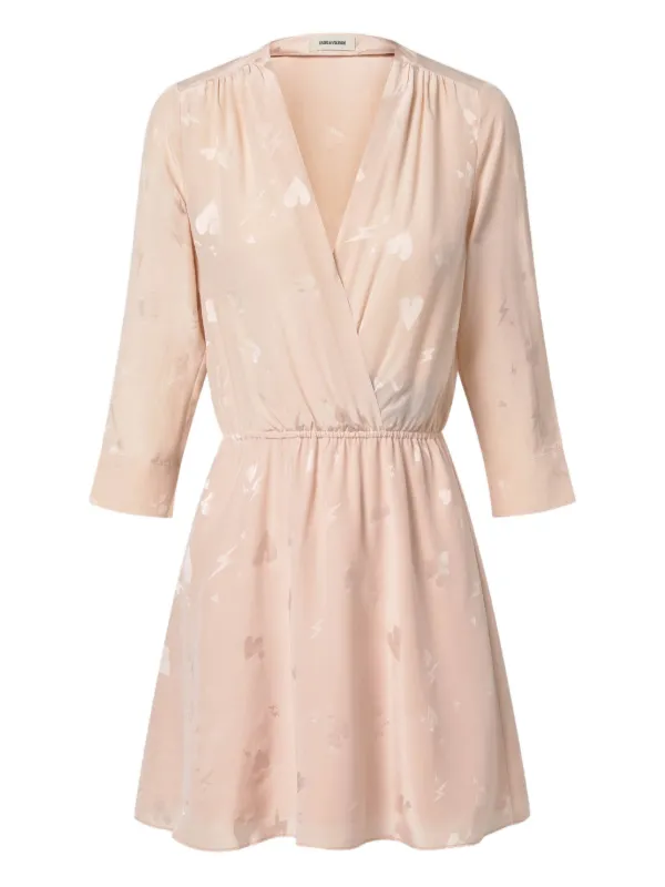 Zadig&Voltaire Silk Mini Dress | Pink | FARFETCH JO