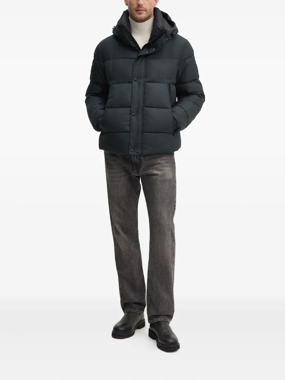 BOSS hooded quilted puffer jacket | Down Jackets | Image 2