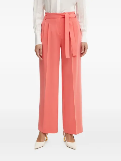 BOSS tie-waist trousers