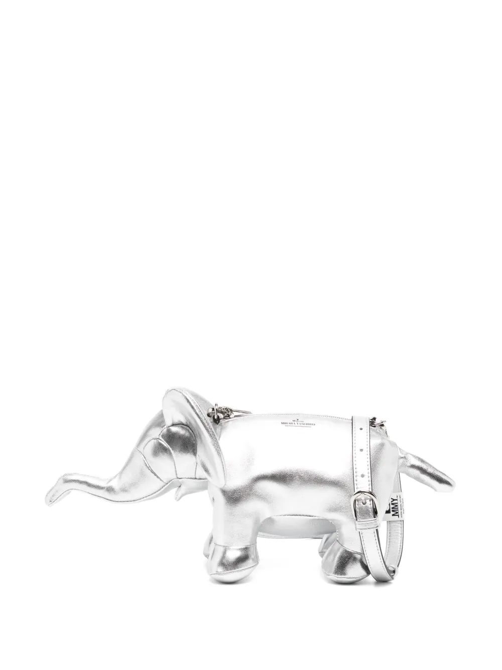 Maison MIHARA YASUHIRO mini "Dolls" elephant messenger bag | Silver | Image 1