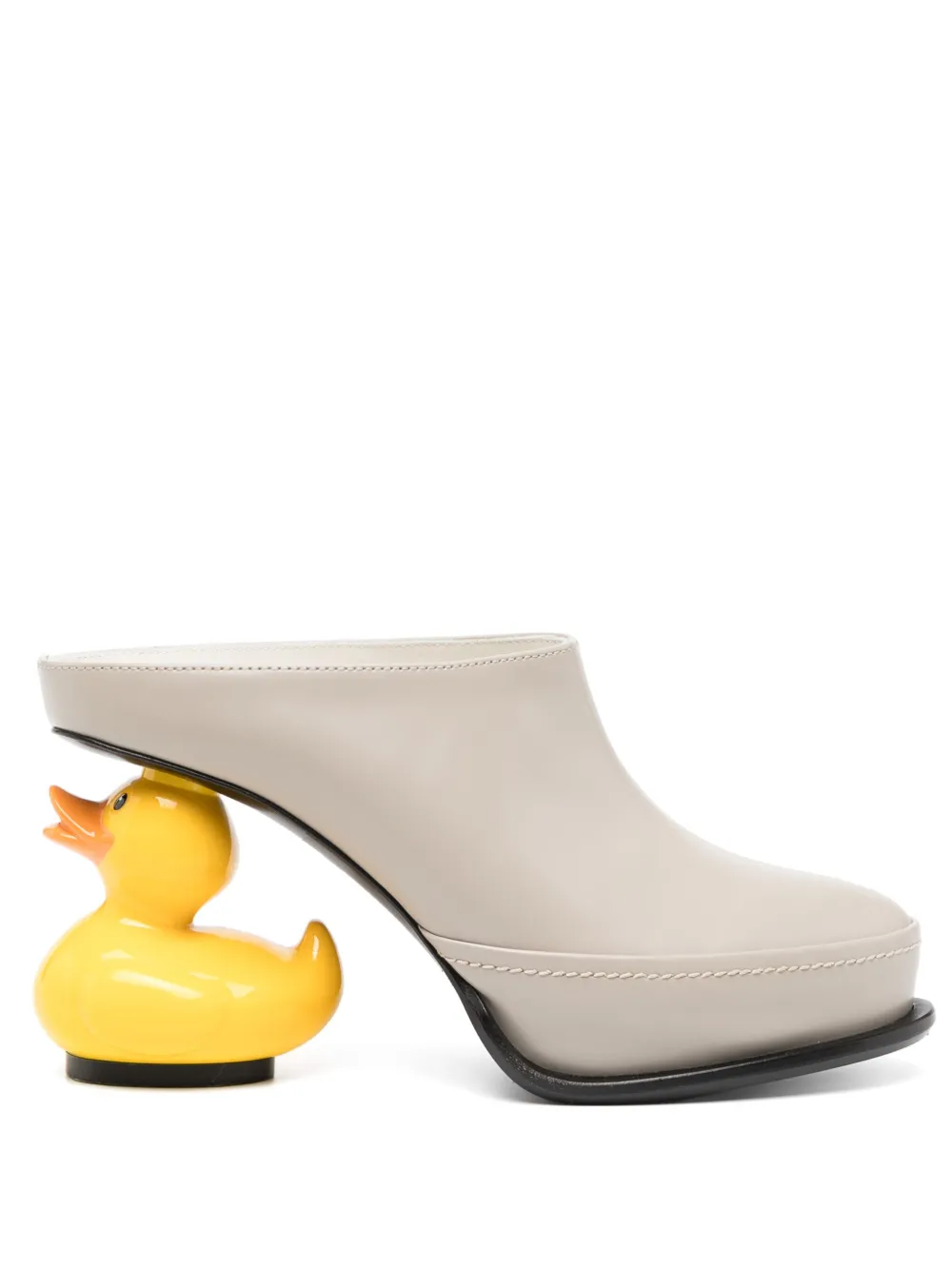 Maison MIHARA YASUHIRO ダックヒール ミュール - グレー Maison MIHARA YASUHIRO ダックヒール ミュール - グレー