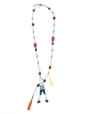 BODE Trinket Man necklace - White