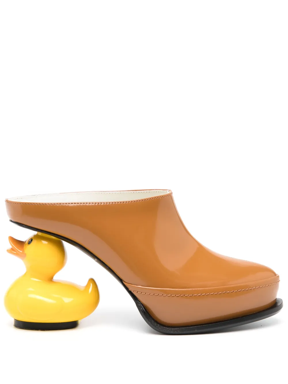 Maison MIHARA YASUHIRO ダックヒール ミュール - ブラウン Maison MIHARA YASUHIRO ダックヒール ミュール - ブラウン