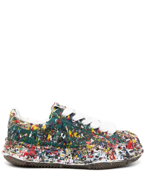 Maison MIHARA YASUHIRO Blakey sputtering-paint sneakers