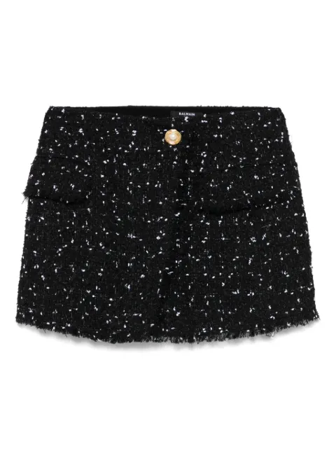 Balmain tweed mini skirt