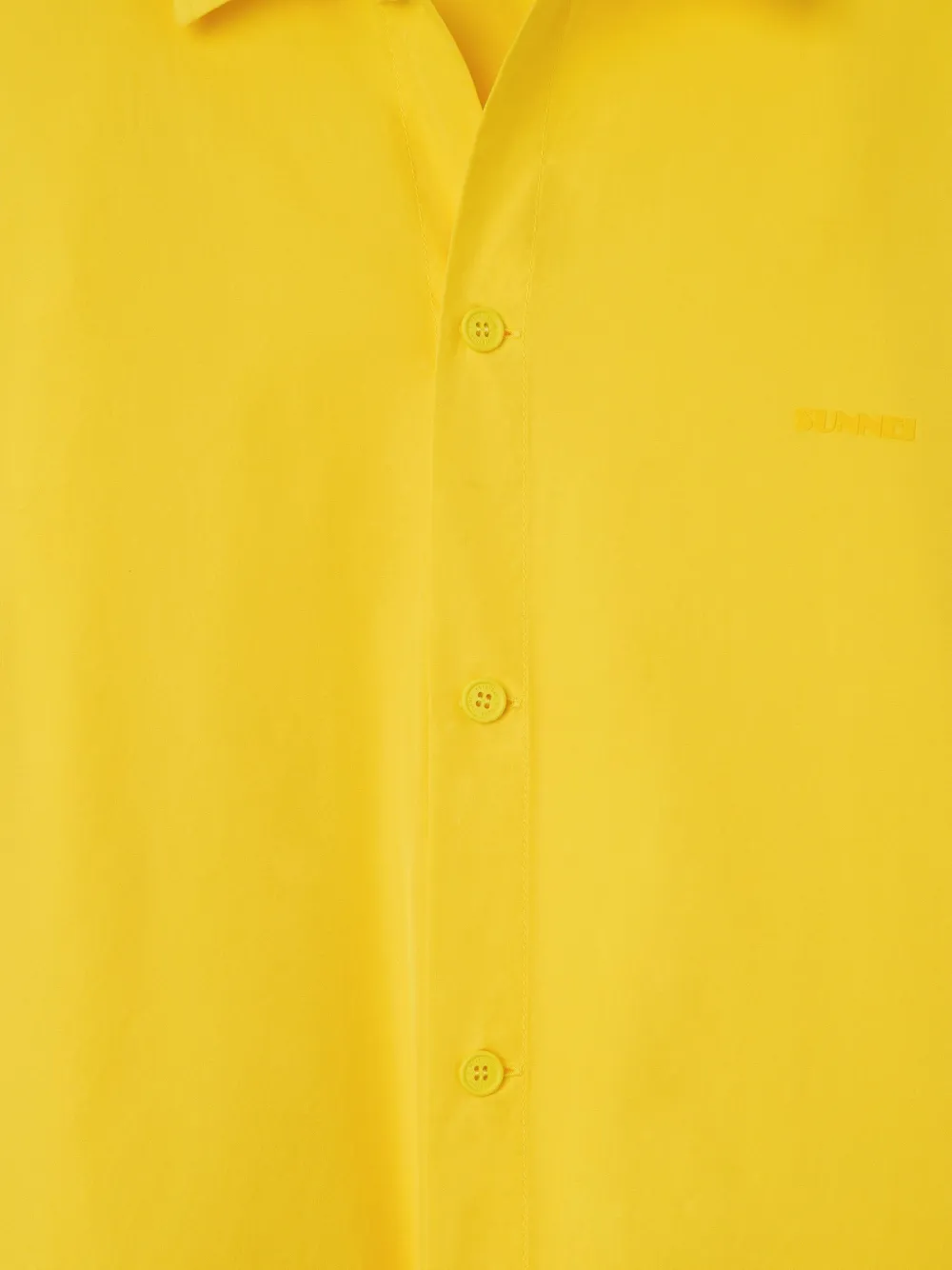 Sunnei katoenen shirt Geel