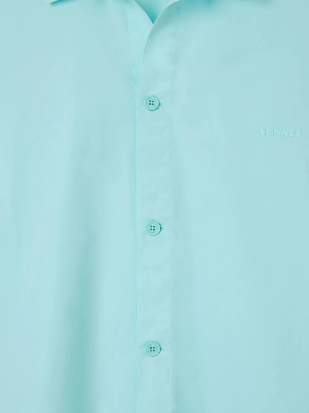 Sunnei katoenen shirt Blauw