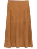 Arma Indrina midi skirt - Brown