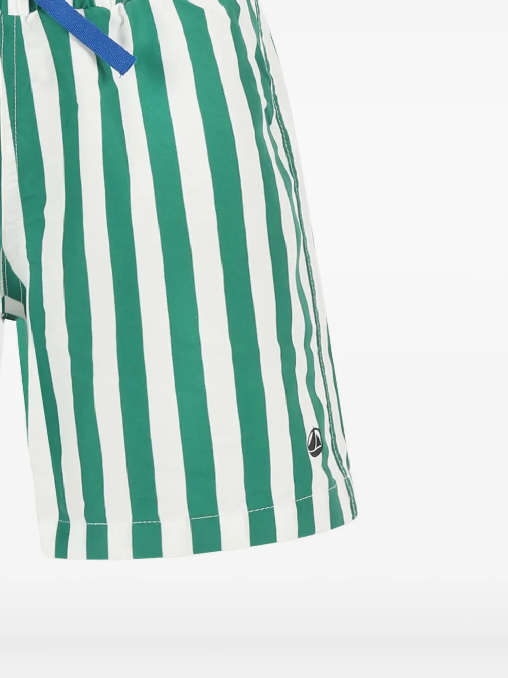 Petit Bateau Gestreepte zwembroek Groen