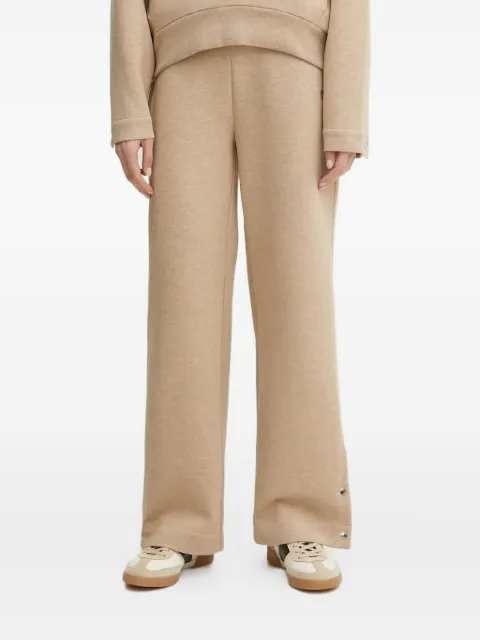 BOSS embroidered-logo trousers